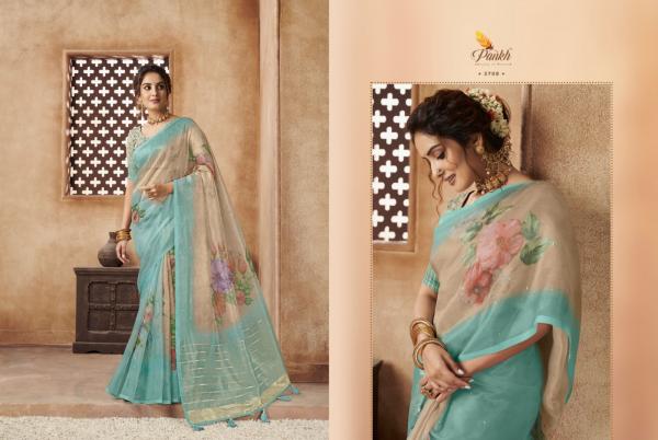 Pankh Chhapa Vol 3 Fancy Organza Saree Collection